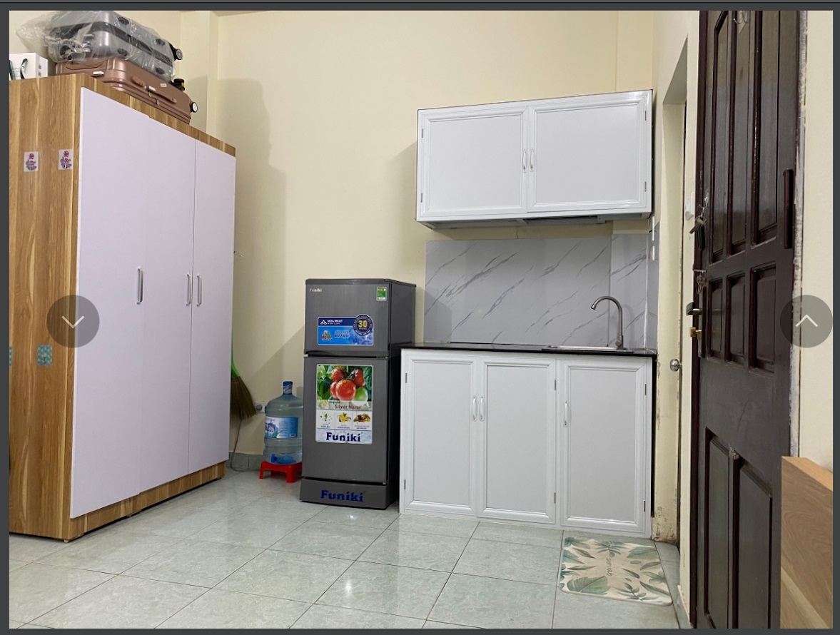 Phòng trọ Studio 28m2 tại AT Home Trần Duy Hưng - Cầu Giấy - Phòng ngủ