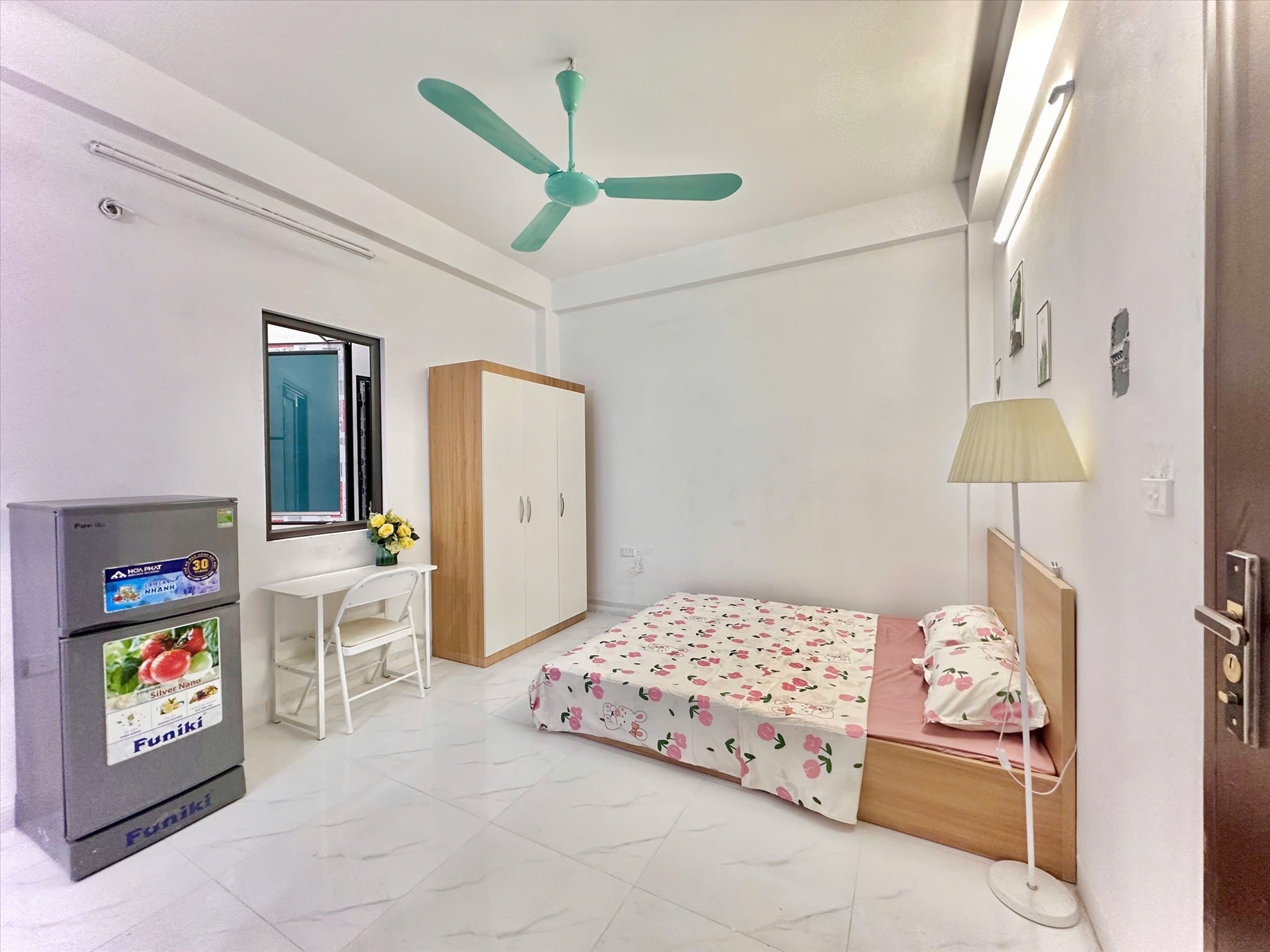 Phòng trọ Studio 25m2 tại Time House 1 Cổ Nhuế - Bắc Từ Liêm - Phòng ngủ