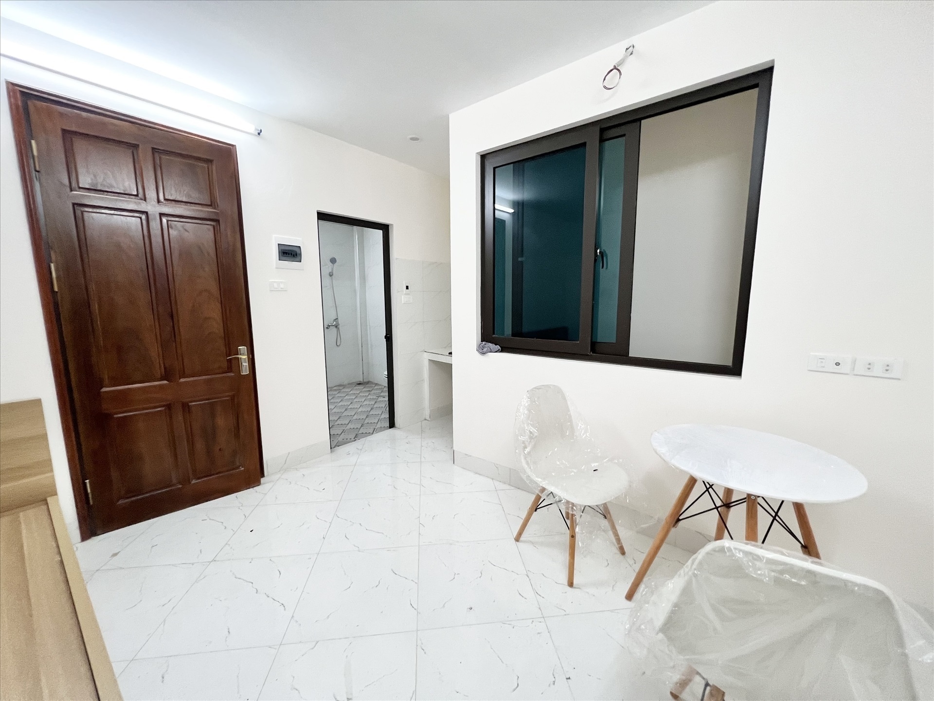 Phòng trọ Studio 25m2 tại AT Home Trần Duy Hưng - Cầu Giấy - Phòng ngủ