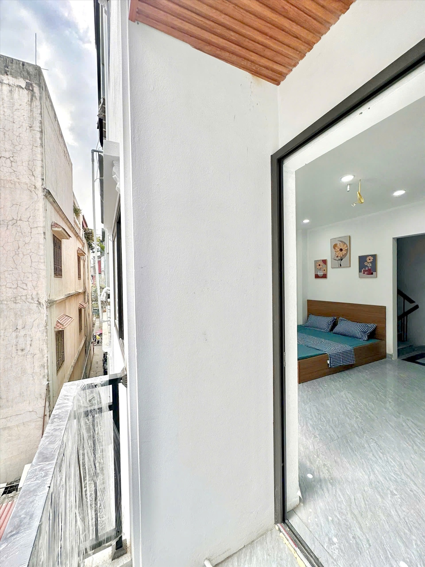 Phòng trọ Studio 30m2 tại Time House Trần Cung - Bắc  Từ Liêm - Phòng ngủ