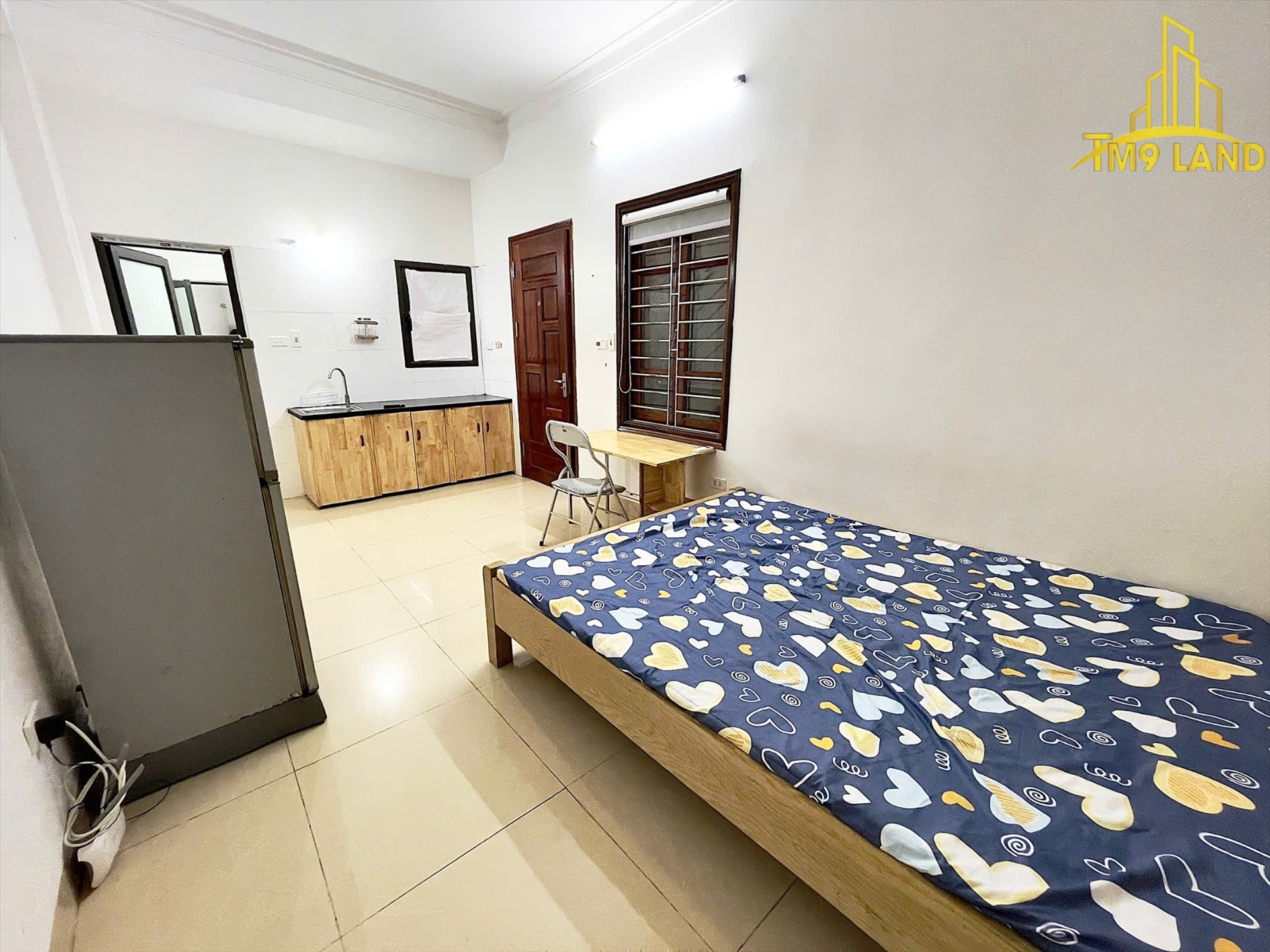 Phòng trọ Studio 20m2 tại MH House 2 Mỹ Đình - Nam Từ Liêm - Phòng ngủ