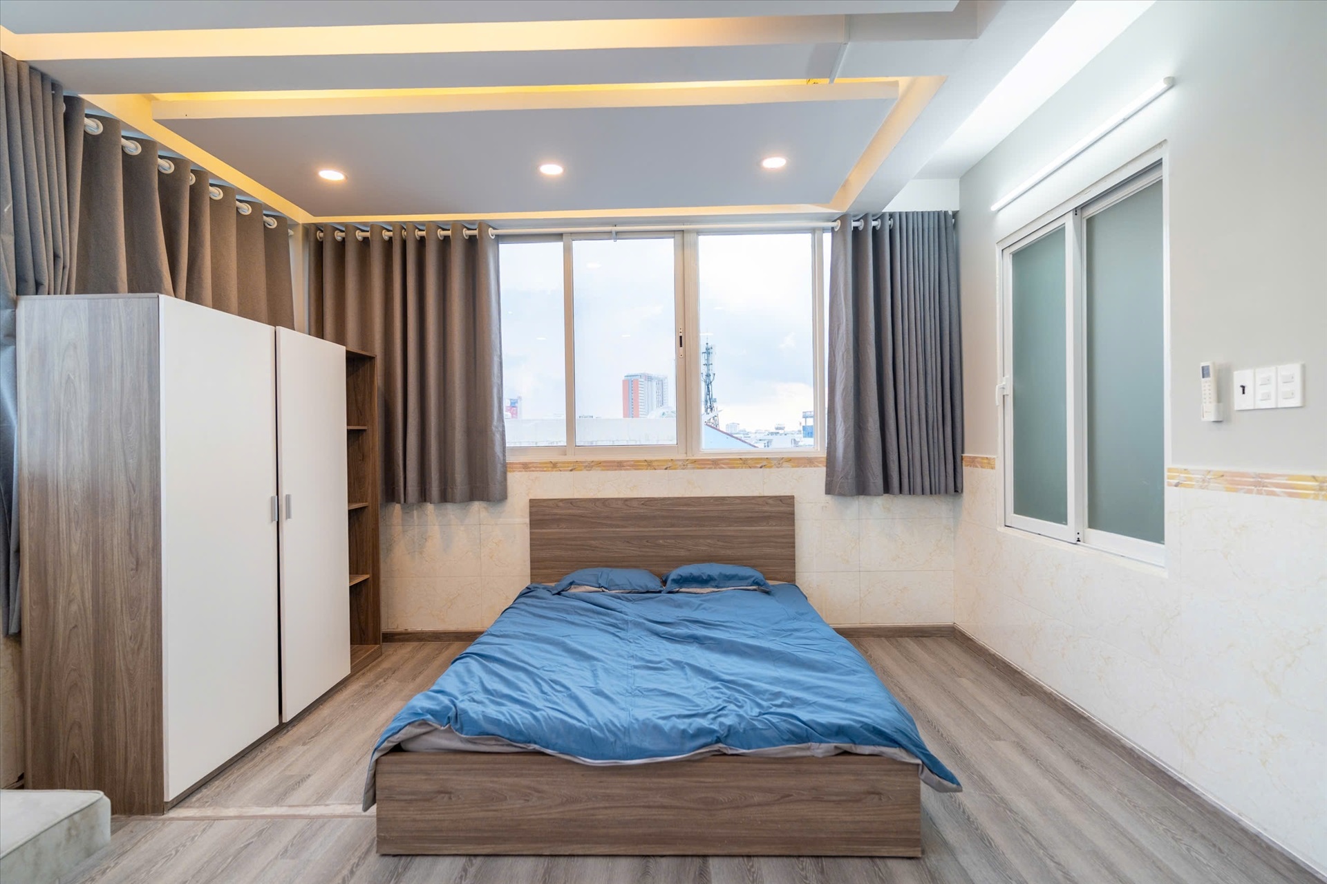 Phòng trọ Studio 30m2 tại DP House Xô Viết Nghệ Tĩnh - Bình Thạnh - Phòng ngủ