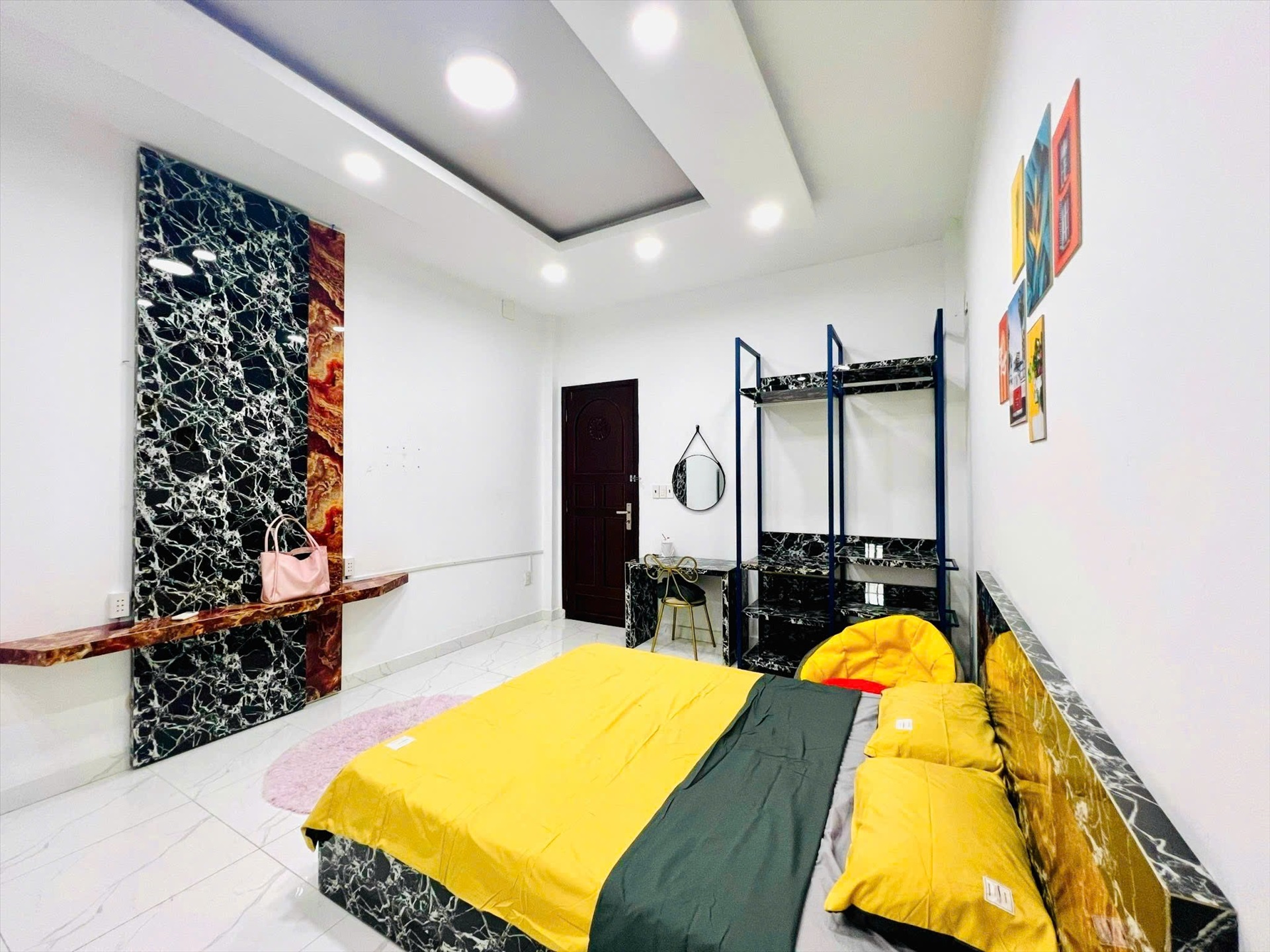 Phòng trọ Studio 35m2 tại NT Home Xuân Hồng - Tân Bình - Phòng ngủ