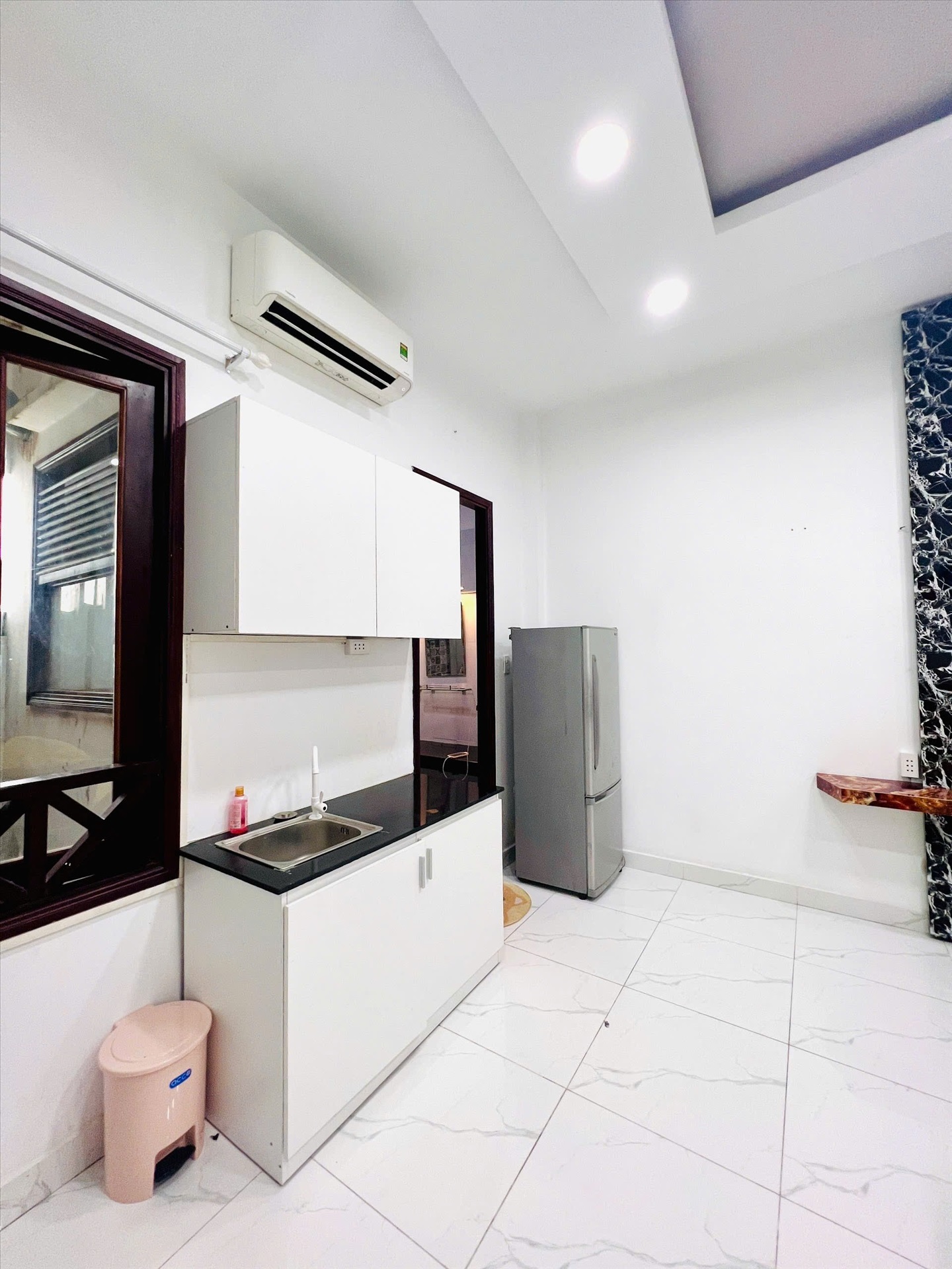 Phòng trọ Studio 35m2 tại NT Home Xuân Hồng - Tân Bình - Phòng ngủ