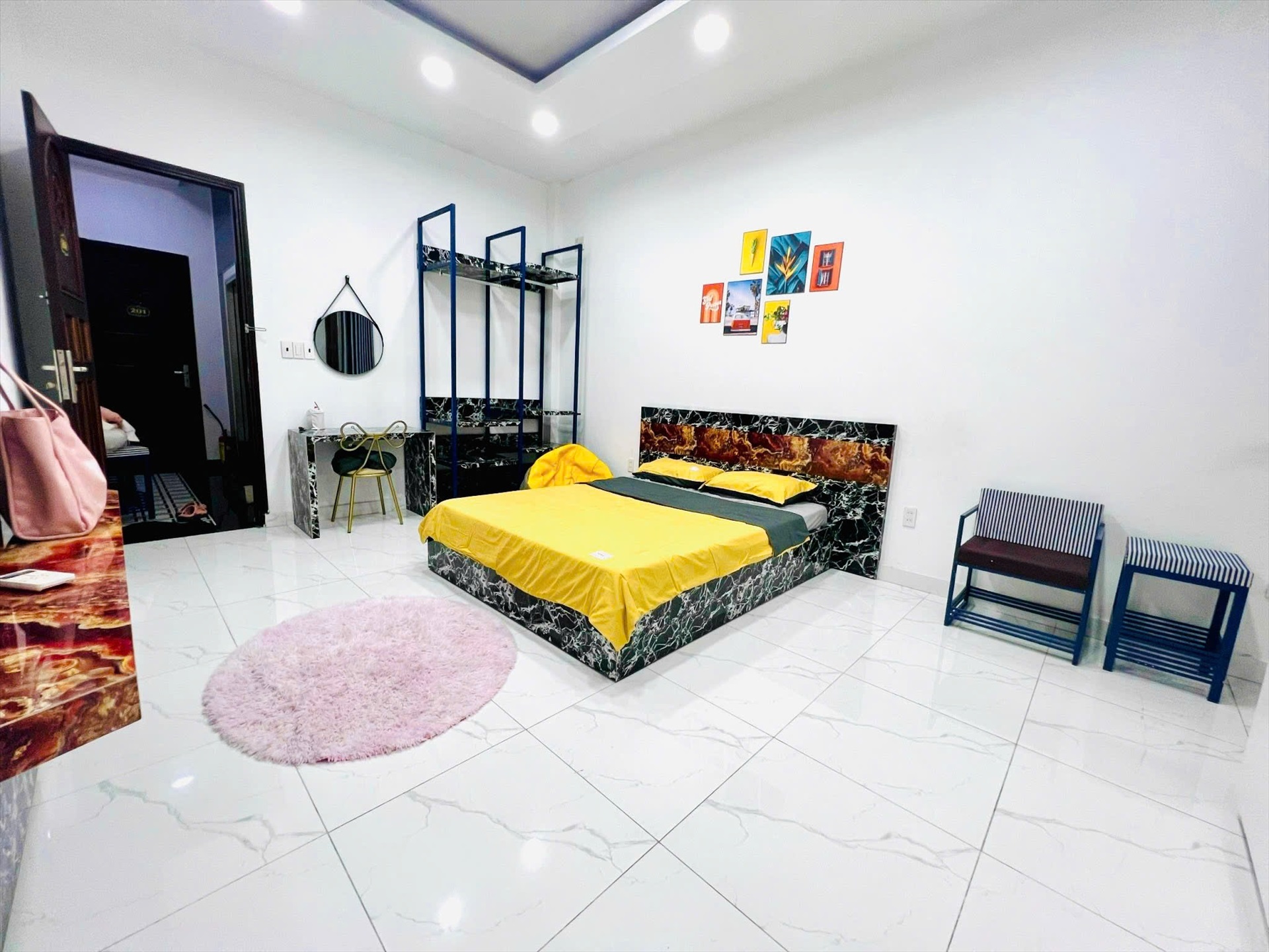 Phòng trọ Studio 35m2 tại NT Home Xuân Hồng - Tân Bình - Phòng ngủ