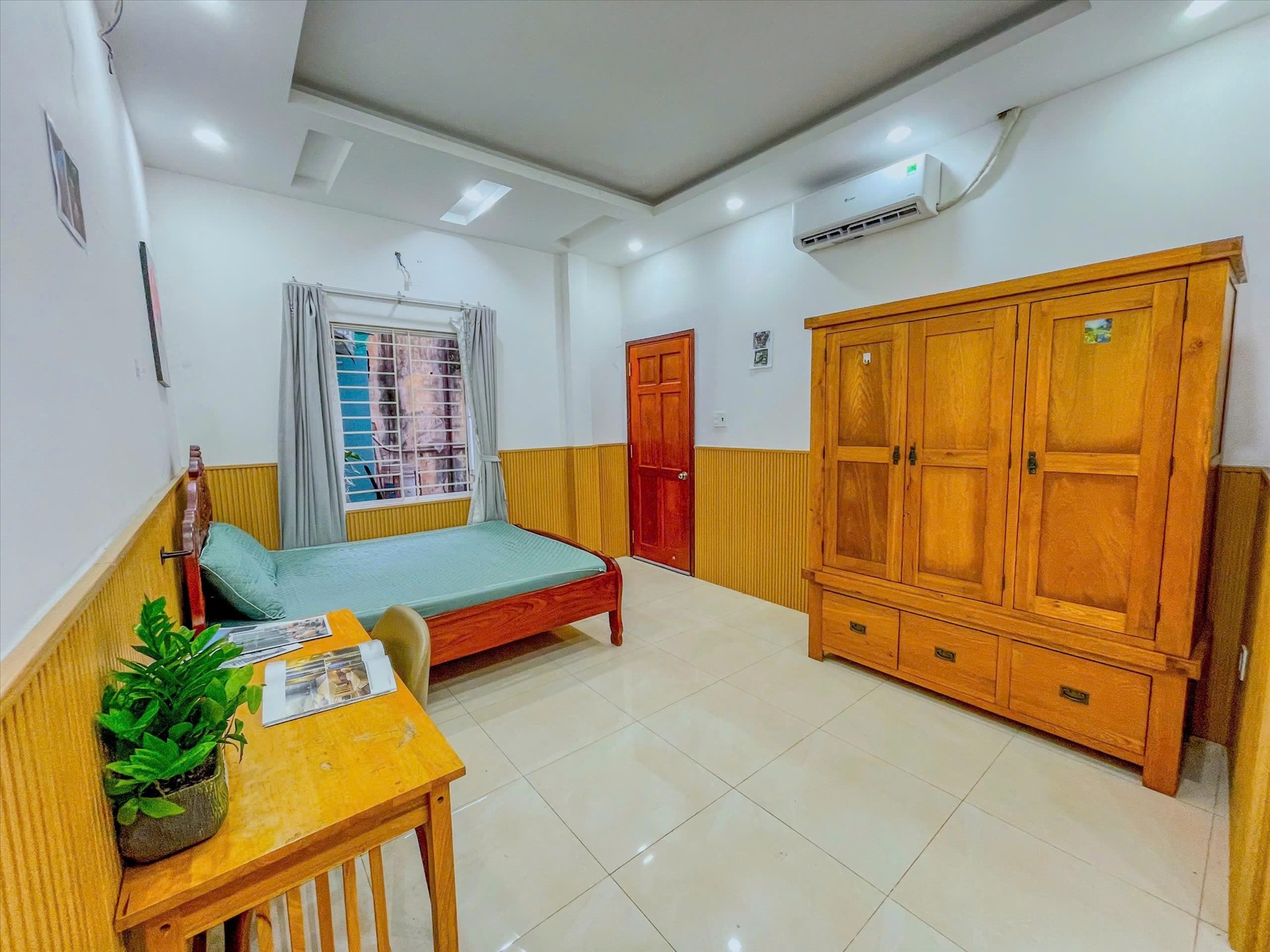 Phòng trọ Studio 30m2 tại NM House Trần Quang Diệu - Quận 3 - Phòng ngủ