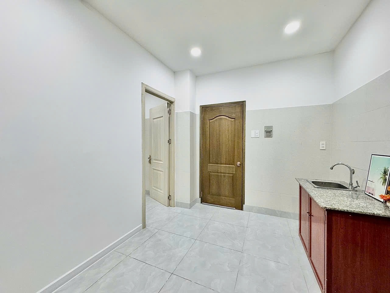 Phòng trọ 1 Phòng ngủ 35m2 tại Lacasa House Nguyễn Duy Trinh - Quận 2 - Phòng bếp