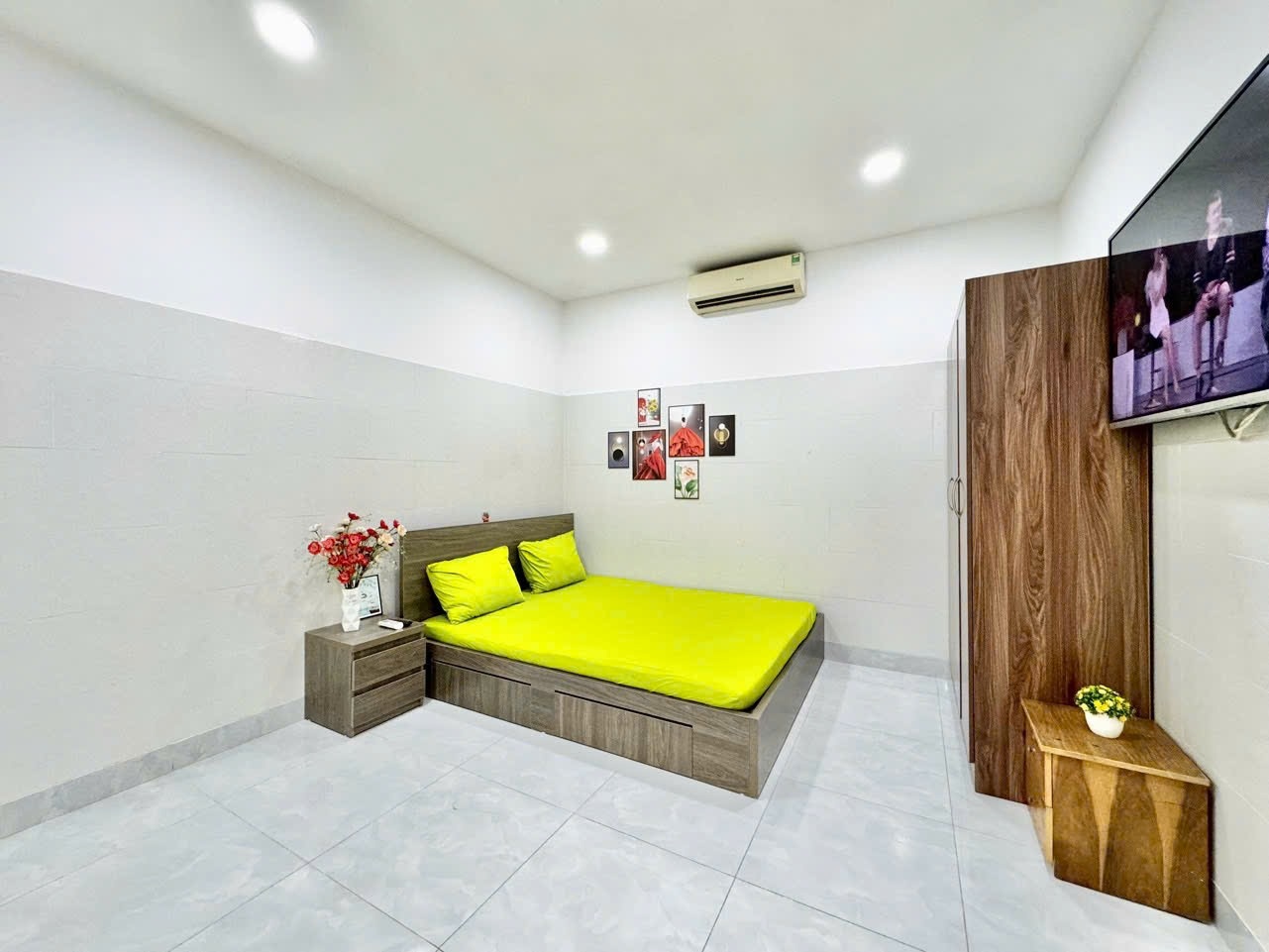 Phòng trọ 1 Phòng ngủ 35m2 tại Lacasa House Nguyễn Duy Trinh - Quận 2 - Phòng ngủ