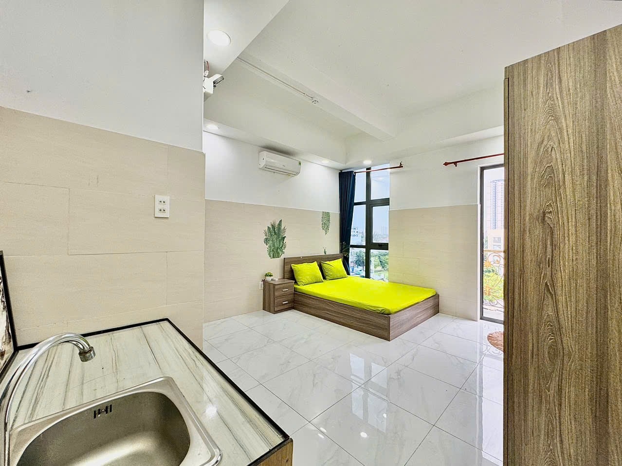 Phòng trọ Studio 30m2 tại Lacasa House Nguyễn Duy Trinh - Quận 2 - Phòng ngủ