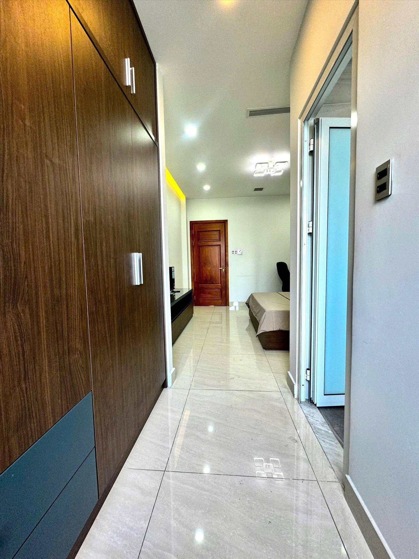 Phòng trọ Studio 30m2 tại HT Home Nguyễn Phúc Chu - Tân Bình - Phòng ngủ