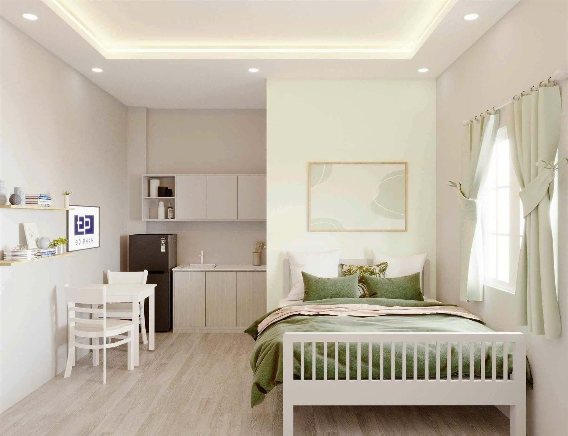 Phòng trọ HT Home Bà Lê Chân - Quận 1 - Phòng (*)