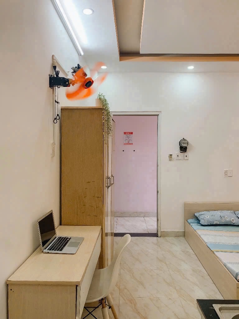 Phòng trọ Studio 25m2 tại Peace Home 1 Tân Thành - Tân Phú - Phòng ngủ