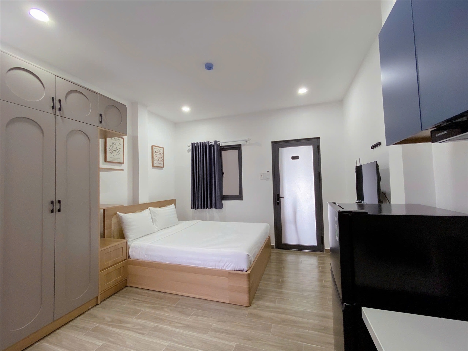 Phòng trọ Studio 25m2 tại Urbanest Apartment Hồ Văn Huê - Phú Nhuận - Phòng ngủ