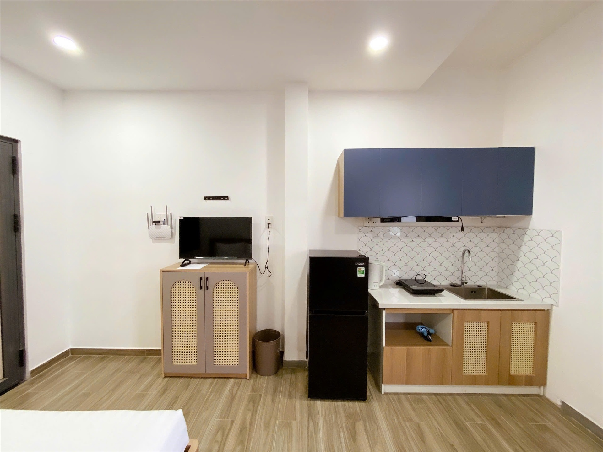 Phòng trọ Studio 25m2 tại Urbanest Apartment Hồ Văn Huê - Phú Nhuận - Phòng ngủ