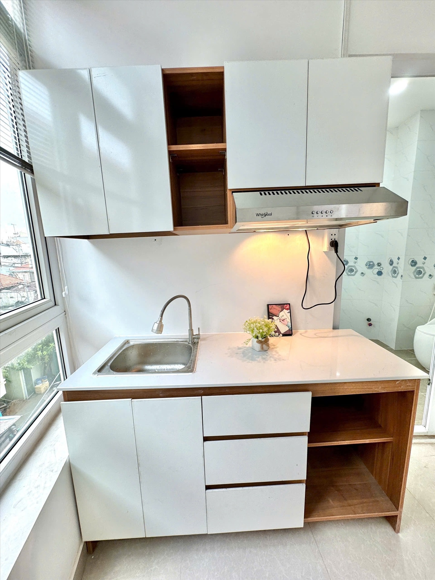 Phòng trọ 1 Phòng ngủ 45m2 tại AL Home Chu Văn An - Bình Thạnh - Phòng bếp