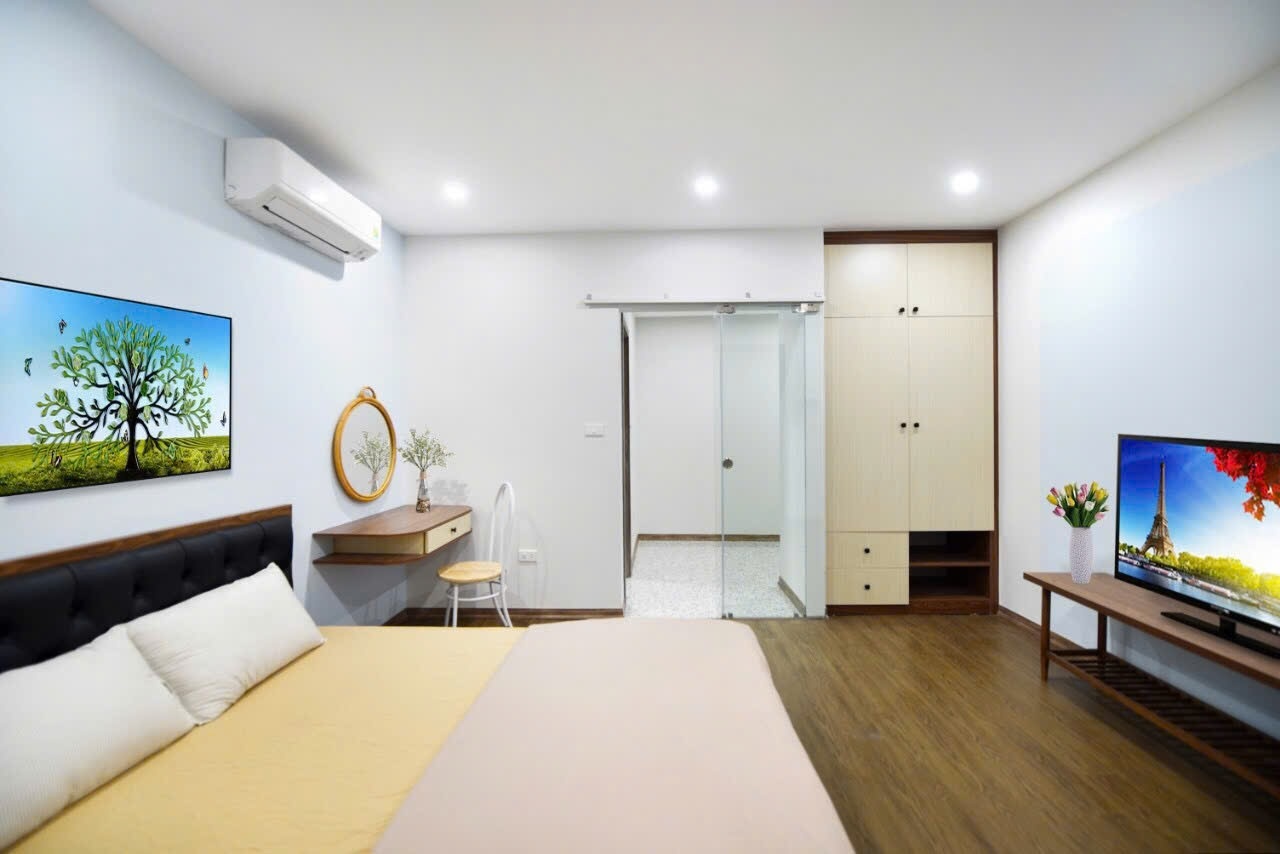 Phòng trọ 1 Phòng ngủ 25m2 tại LT Apartment Trần Thái Tông - Cầu Giấy - Phòng ngủ