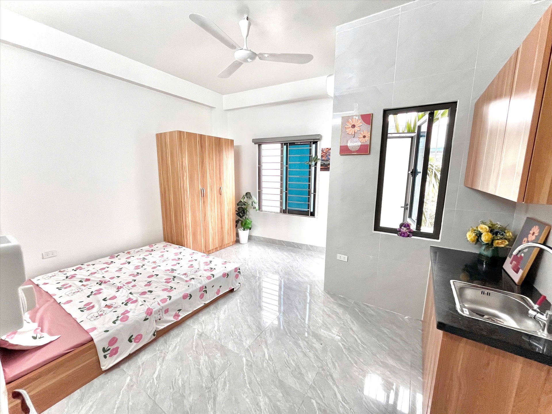 Phòng trọ Time House 4 Cầu Diễn - Bắc Từ Liêm - Phòng (*)