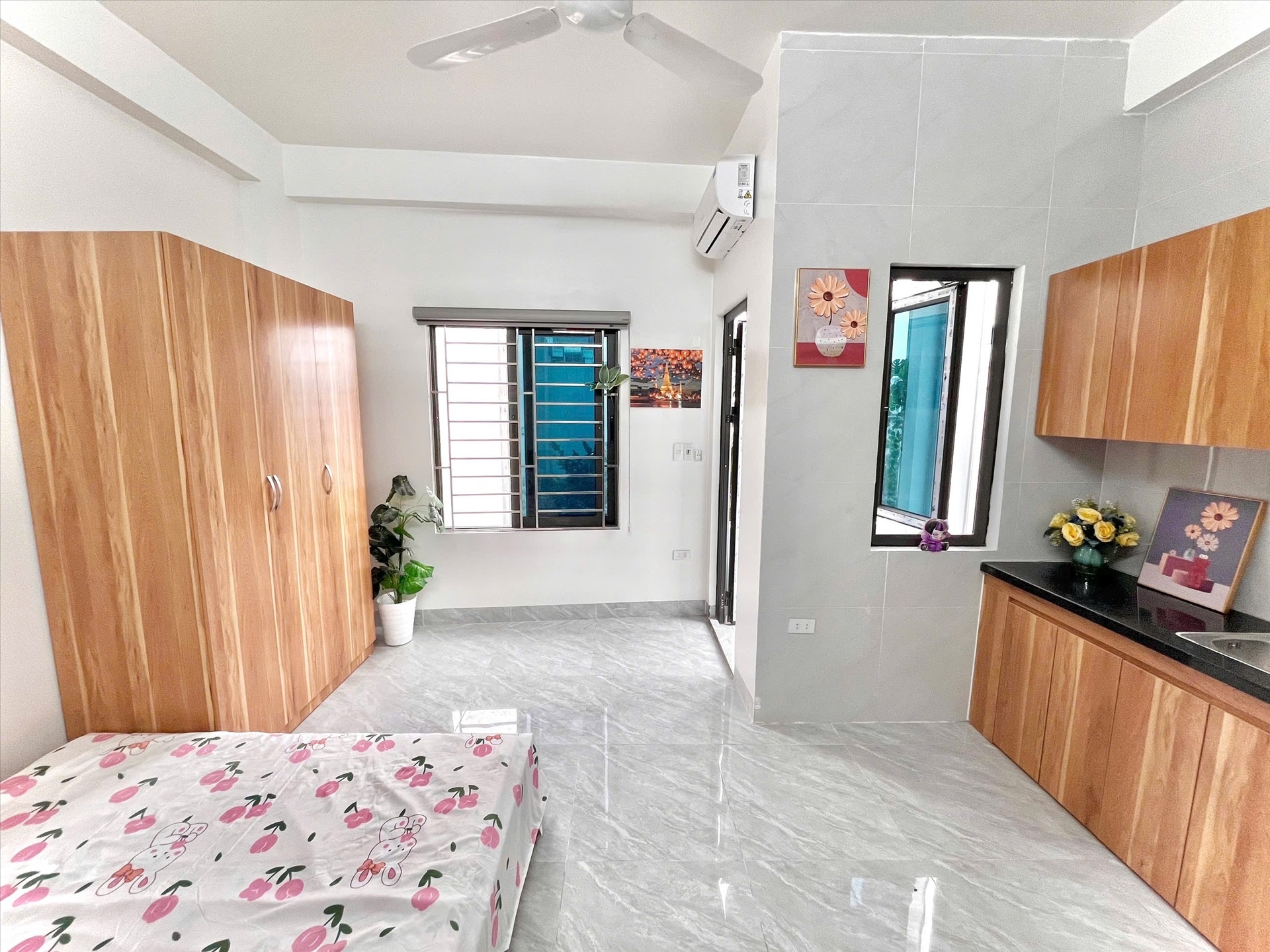 Phòng trọ Time House 4 Cầu Diễn - Bắc Từ Liêm - Phòng (*)