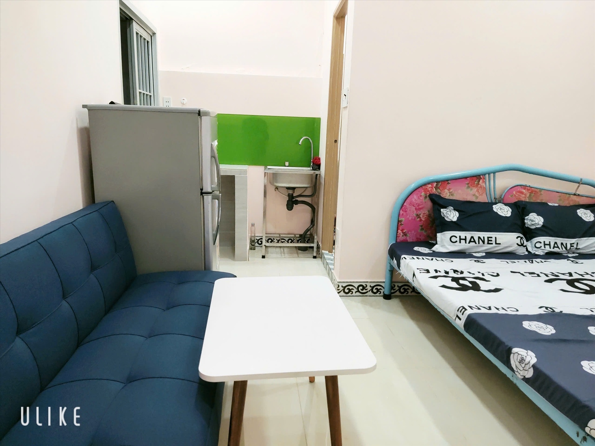 Phòng trọ Studio 25m2 tại AC House Thống Nhất - Gò Vấp - Phòng khách