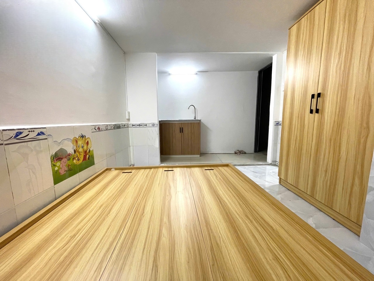Phòng trọ Studio 20m2 tại EHome Đinh Bộ Lĩnh - Bình Thạnh - Phòng ngủ