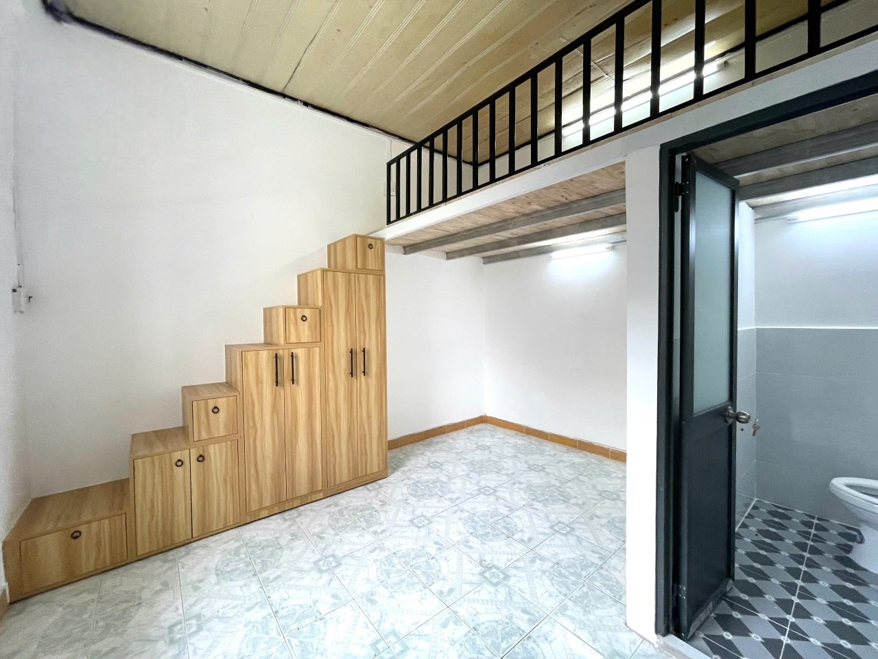 Phòng trọ Duplex 20m2 tại EHome Đinh Bộ Lĩnh - Bình Thạnh - Phòng ngủ