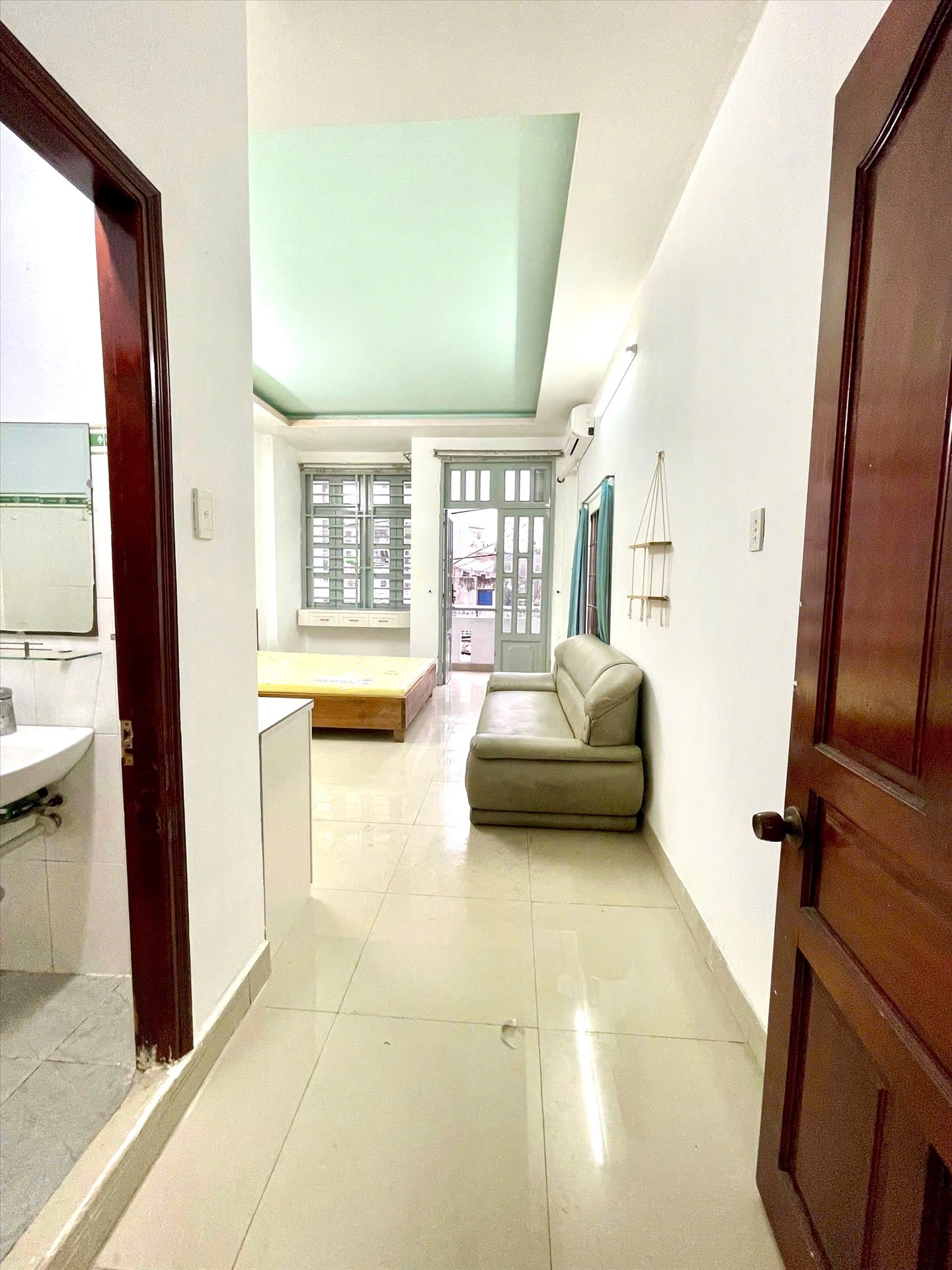 Phòng trọ Studio 25m2 tại Pikahouse Phan Huy Ích - Gò Vấp - Phòng ngủ