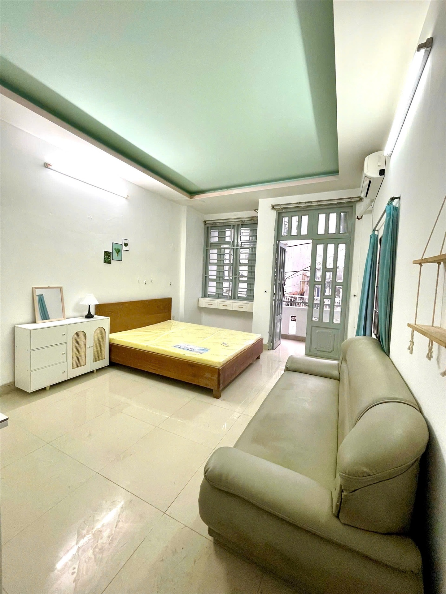 Phòng trọ Studio 25m2 tại Pikahouse Phan Huy Ích - Gò Vấp - Phòng ngủ