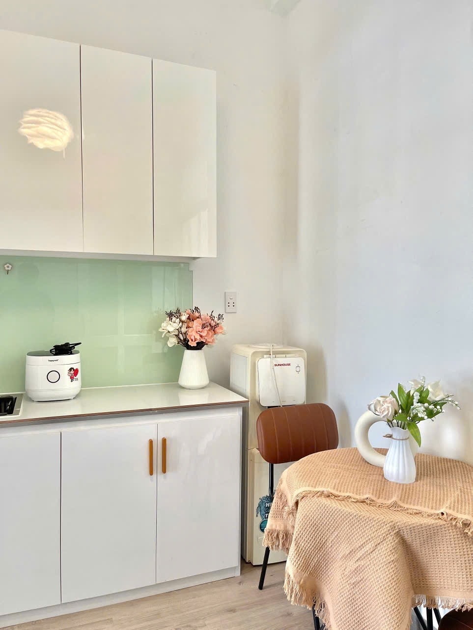 Phòng trọ 2 Phòng ngủ 40m2 tại Bhome Nguyễn Hữu Cảnh - Bình Thạnh - Phòng bếp