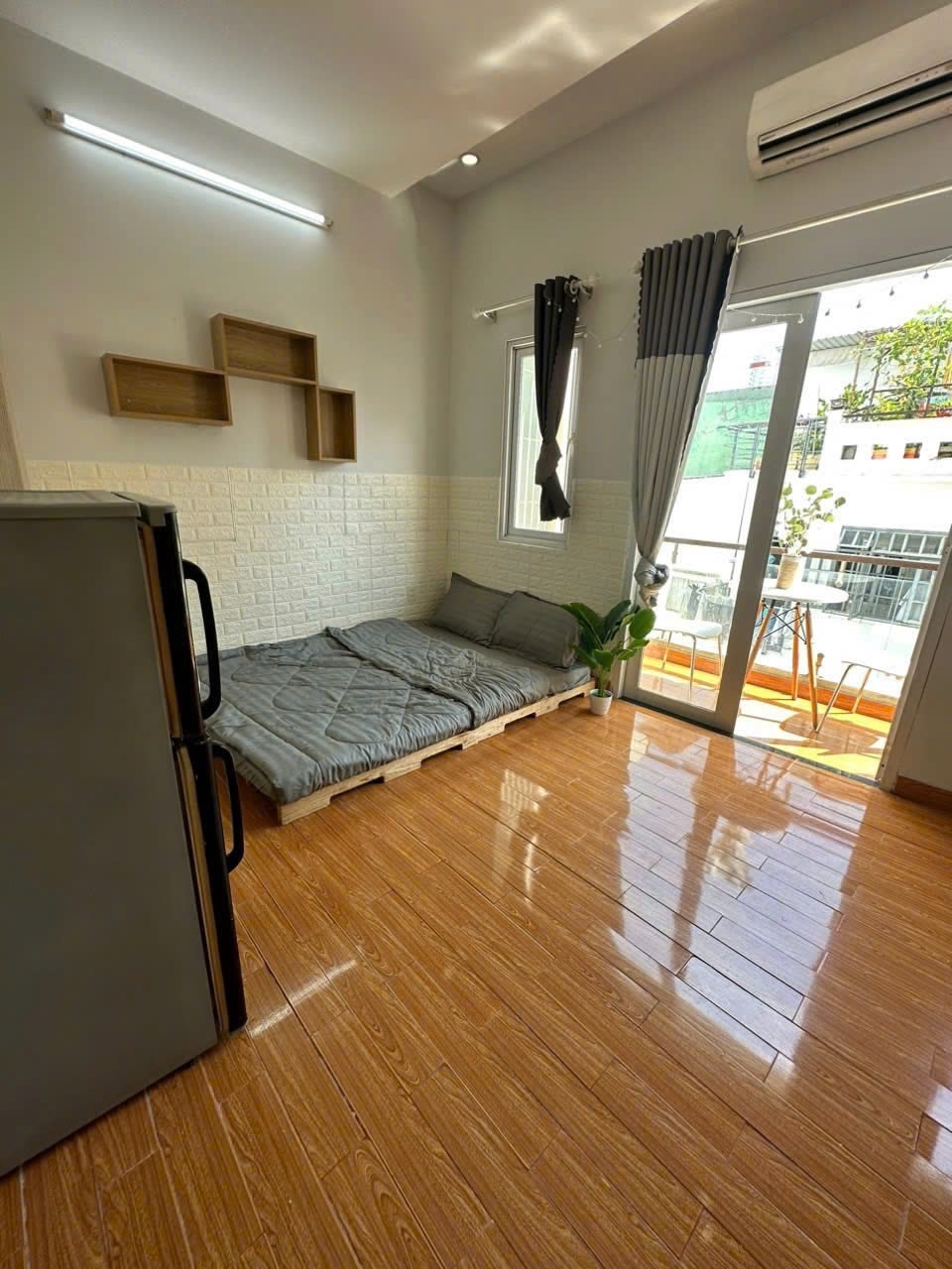 Phòng trọ Studio 25m2 tại AT Room Đường số 6 - Gò Vấp - Phòng khách