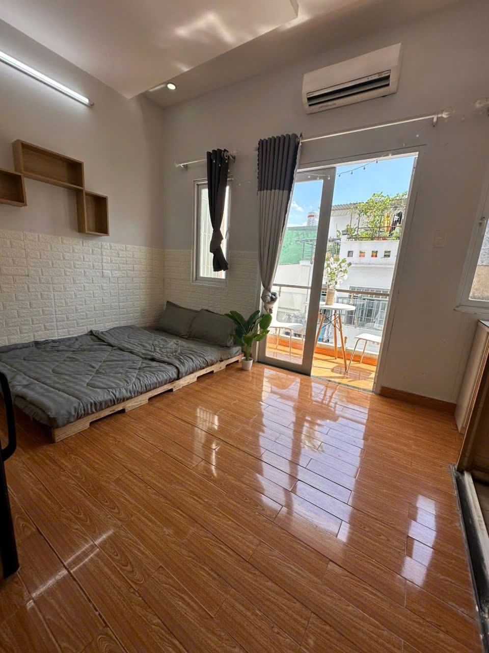 Phòng trọ Studio 25m2 tại AT Room Đường số 6 - Gò Vấp - Phòng khách