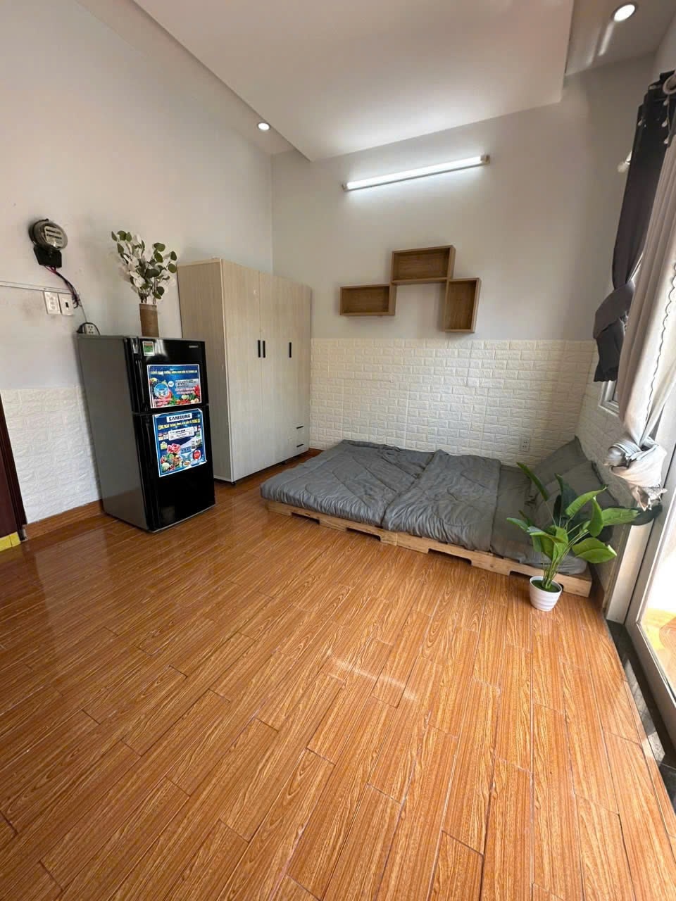Phòng trọ Studio 25m2 tại AT Room Đường số 6 - Gò Vấp - Phòng khách