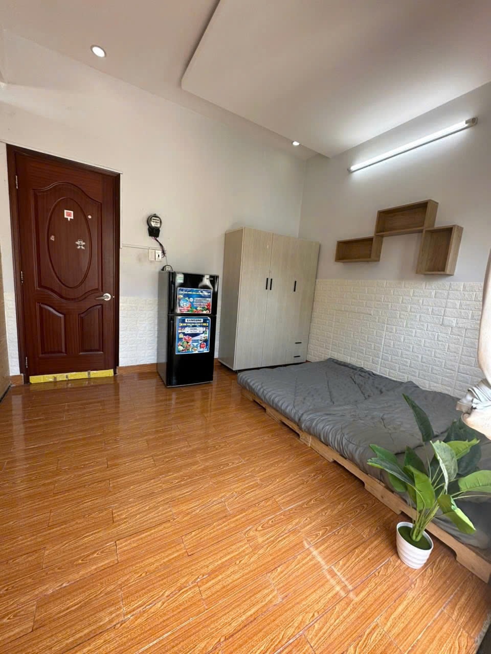 Phòng trọ Studio 25m2 tại AT Room Đường số 6 - Gò Vấp - Phòng khách