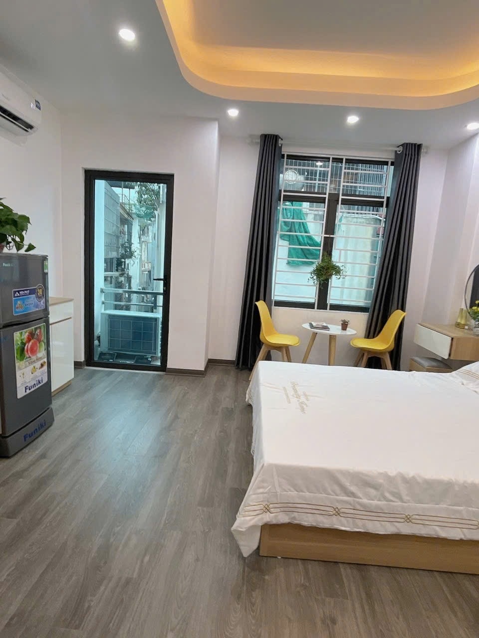 Phòng trọ Studio 25m2 tại Friends Team Định Công Thượng - Hoàng Mai - Phòng khách