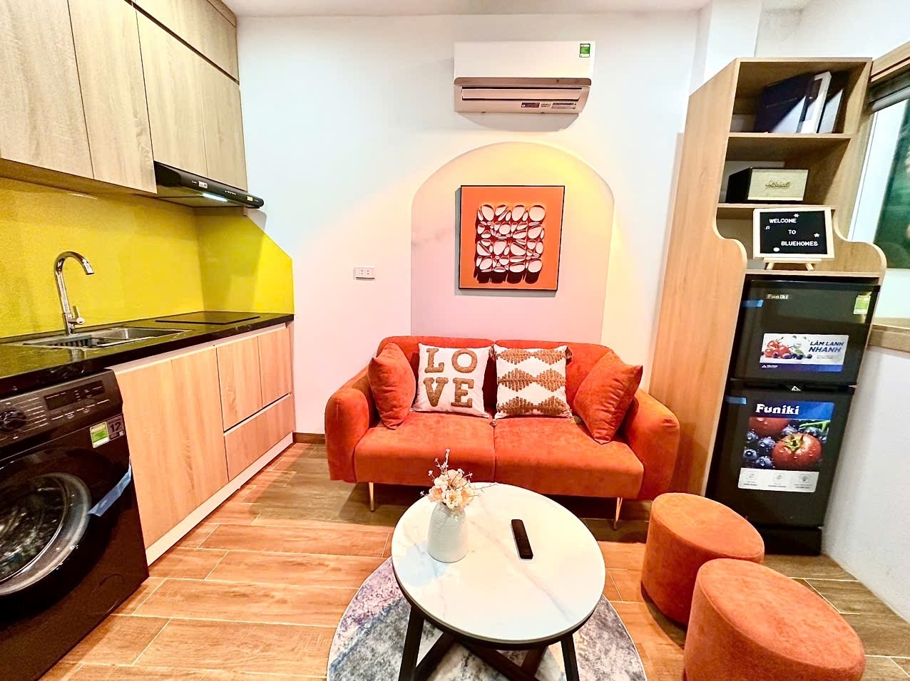 Phòng trọ Blue Homes Đội Cấn - Ba Đình - Phòng (*)