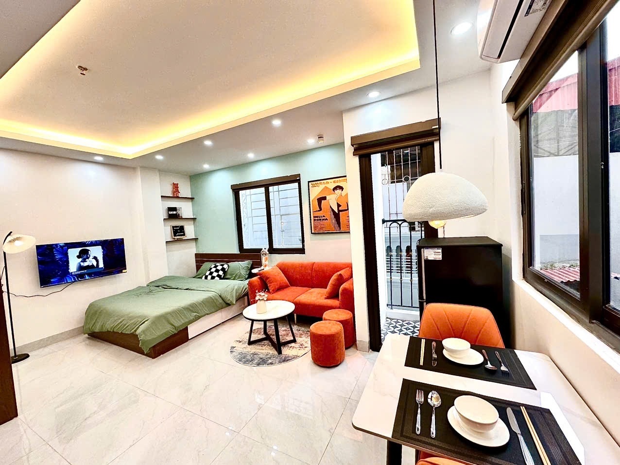 Phòng trọ Blue Homes Tam Đa - Tây Hồ - Phòng (*)