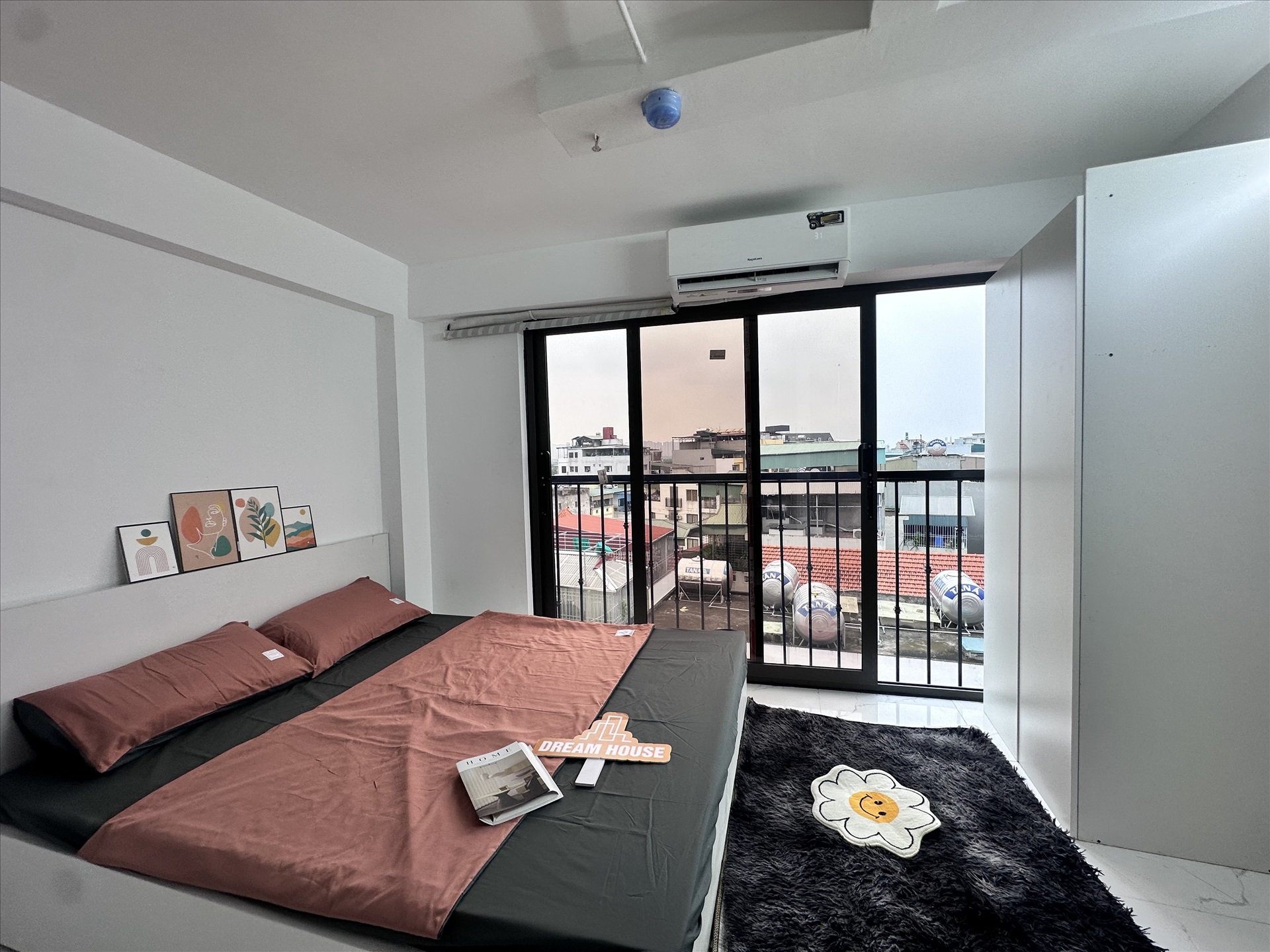 Phòng trọ Studio 20m2 tại DreamHouse Mỹ Đình - Nam Từ Liêm - Phòng ngủ