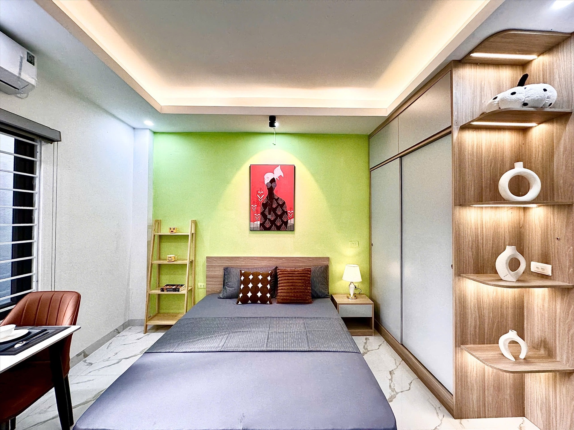 Phòng trọ Blue Homes Thụy Khuê - Tây Hồ - Phòng (*)