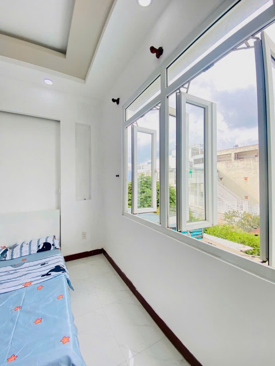 Phòng trọ Studio 25m2 tại Peaceful House Đường số 30 - Gò Vấp - Phòng ngủ