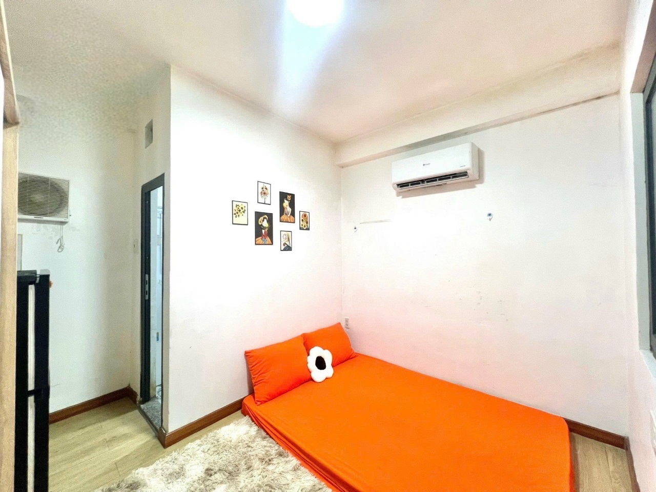 Phòng trọ Studio 20m2 tại LT Home Cách Mạng Tháng Tám - Quận 10 - Phòng ngủ