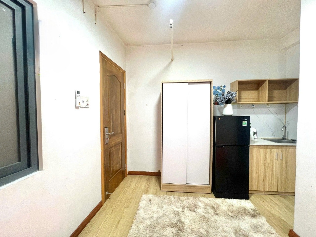 Phòng trọ Studio 20m2 tại LT Home Cách Mạng Tháng Tám - Quận 10 - Phòng ngủ