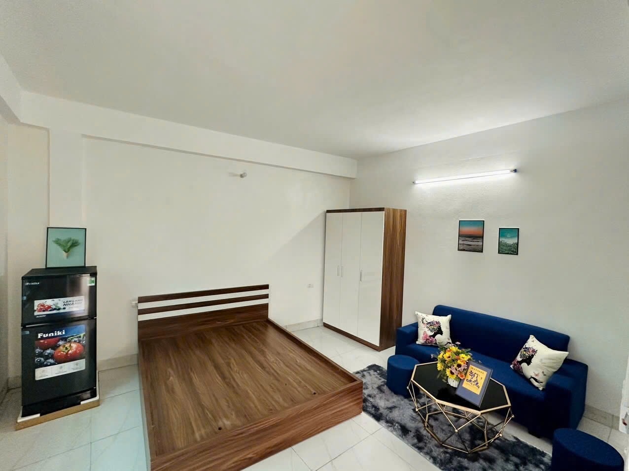 Phòng trọ Studio 30m2 tại TT Housing Mễ Trì Thượng - Nam Từ Liêm - Phòng ngủ