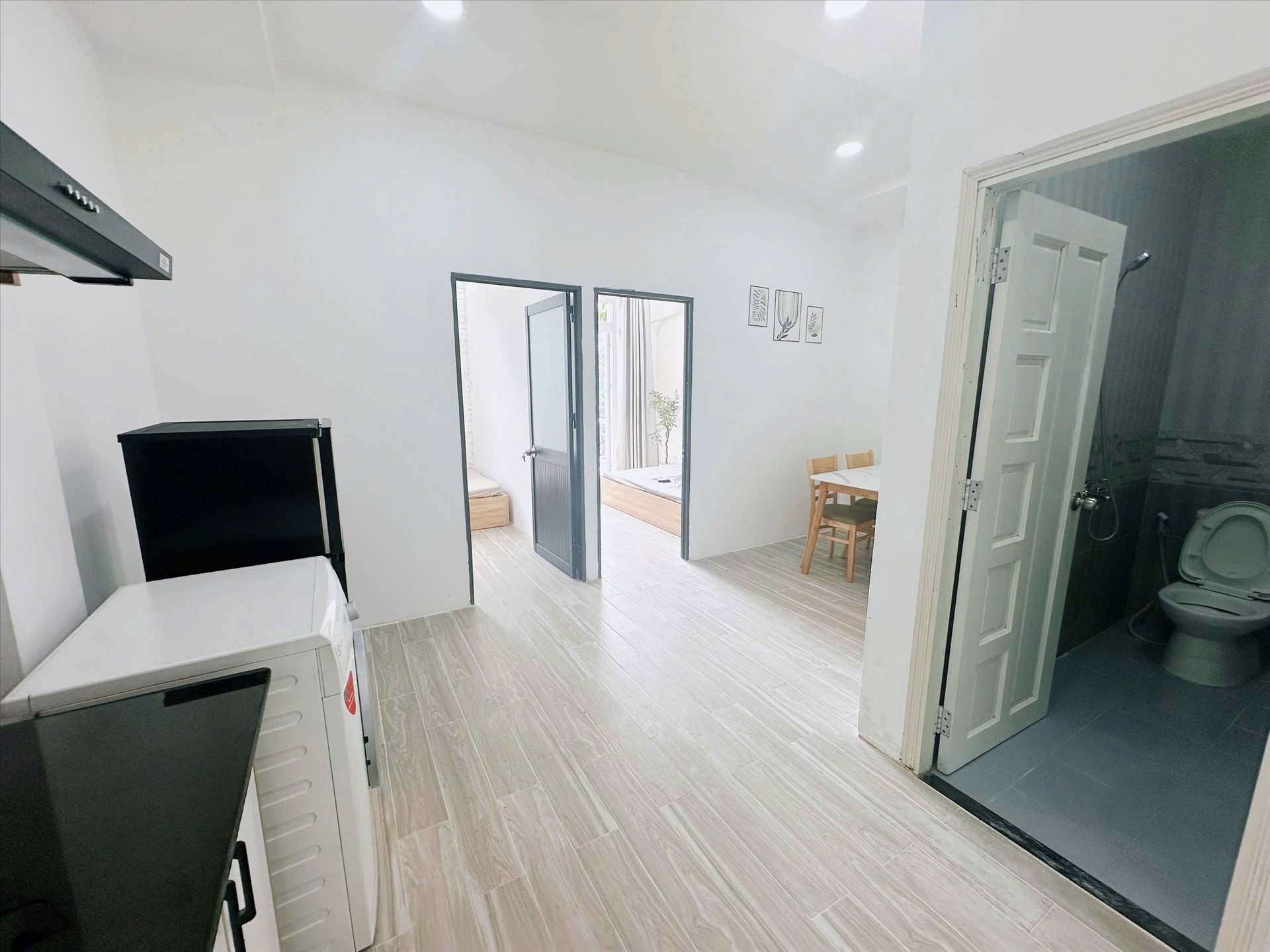 Phòng trọ 2 Phòng ngủ 40m2 tại NTC Home Trần Thị Nghĩ - Gò Vấp - Phòng khách