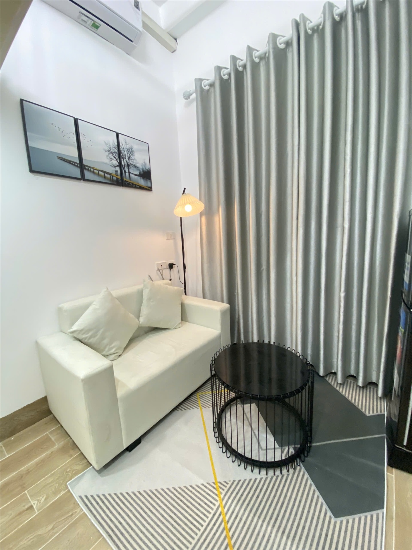 Phòng trọ Duplex 25m2 tại CTC Home Khương Đình - Thanh Xuân - Phòng khách