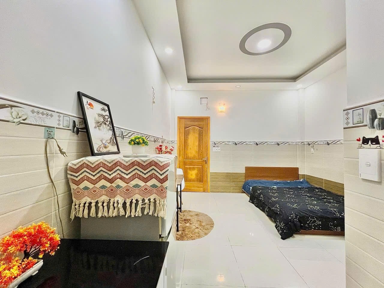 Phòng trọ Studio 20m2 tại Lacasa Home Nguyễn Văn Yến - Tân Phú - Phòng ngủ