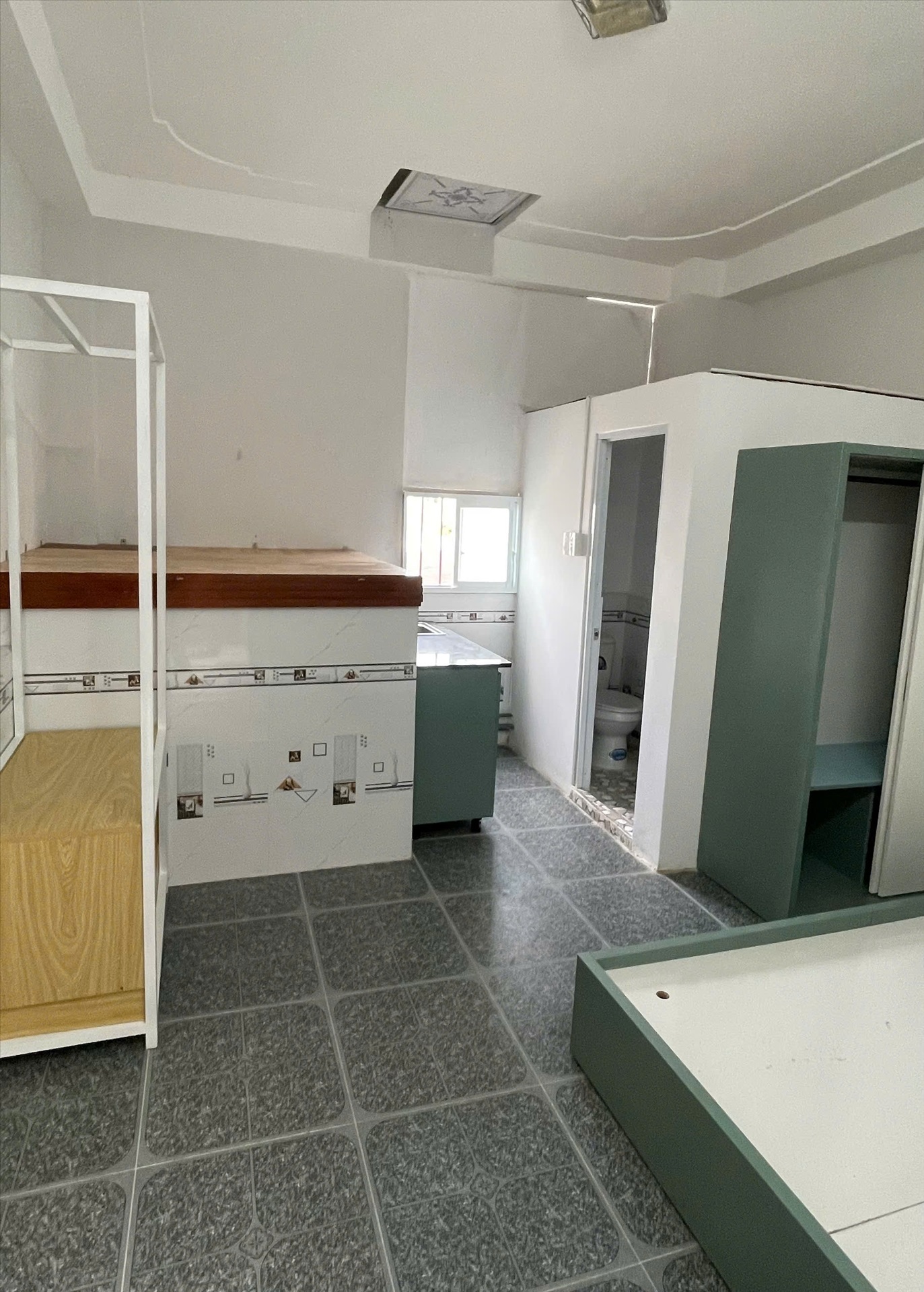 Phòng trọ Studio 20m2 tại NL Room Nguyễn Cửu Đàm - Tân Phú - Phòng bếp