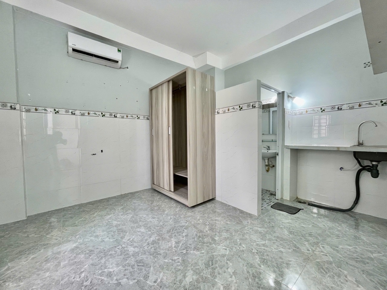 Phòng trọ Studio 15m2 tại Lacasa Home A Dương Quảng Hàm - Gò Vấp  - Phòng ngủ