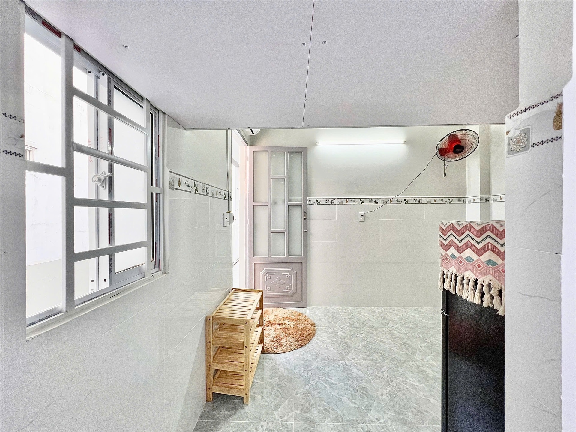 Phòng trọ Duplex 15m2 tại Lacasa Home B Dương Quảng Hàm - Gò Vấp - Phòng khách