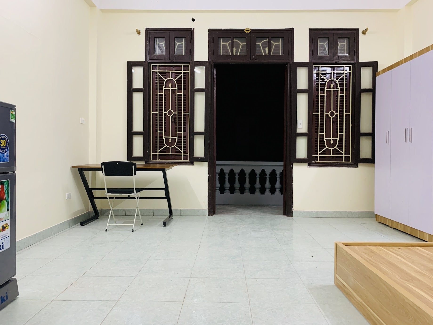 Phòng trọ Studio 25m2 tại AT Home Trần Duy Hưng - Cầu Giấy - Phòng khách