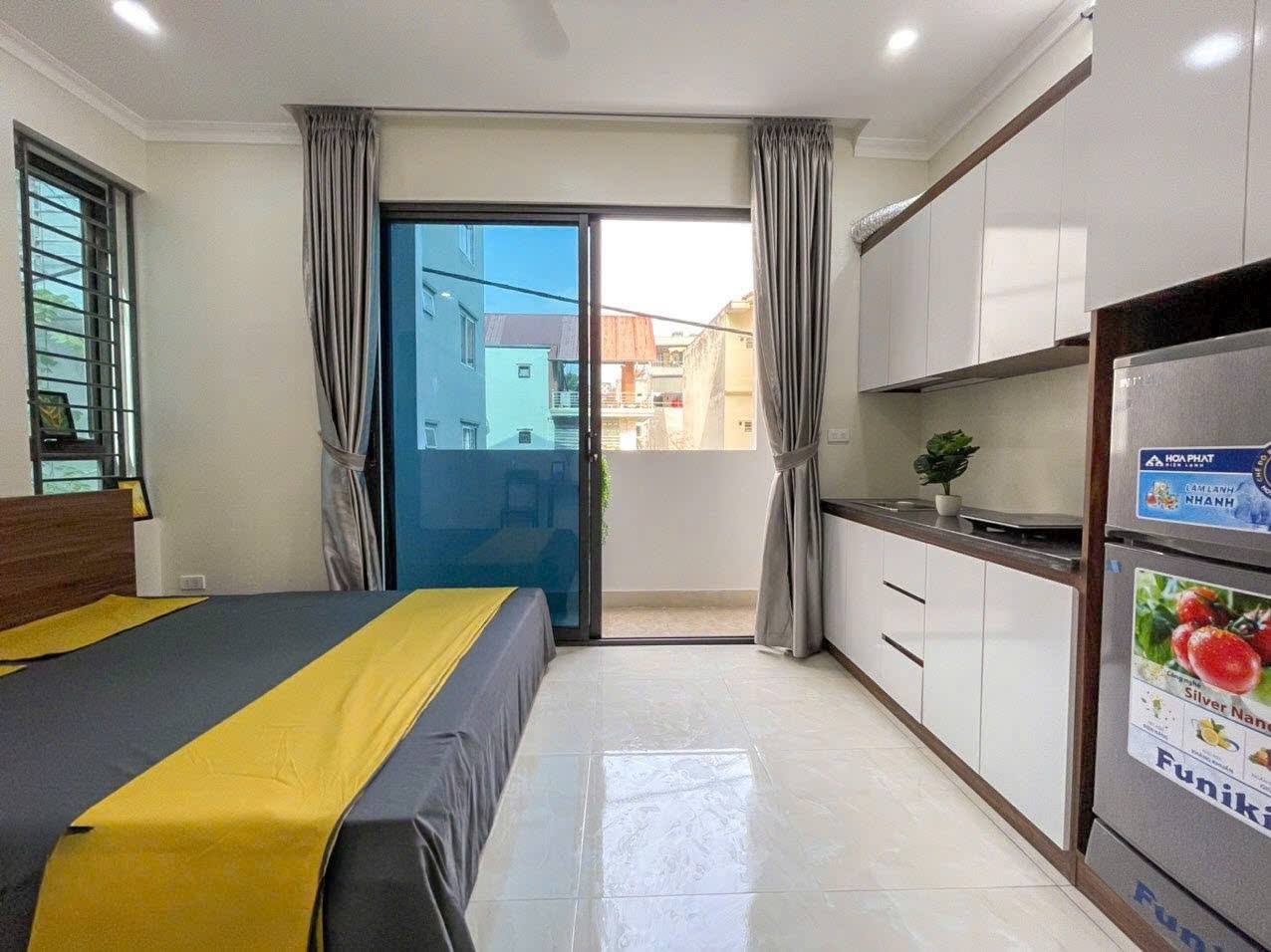 Phòng trọ Studio 30m2 tại RenHouse 1 Cầu Giấy - Cầu Giấy - Phòng bếp