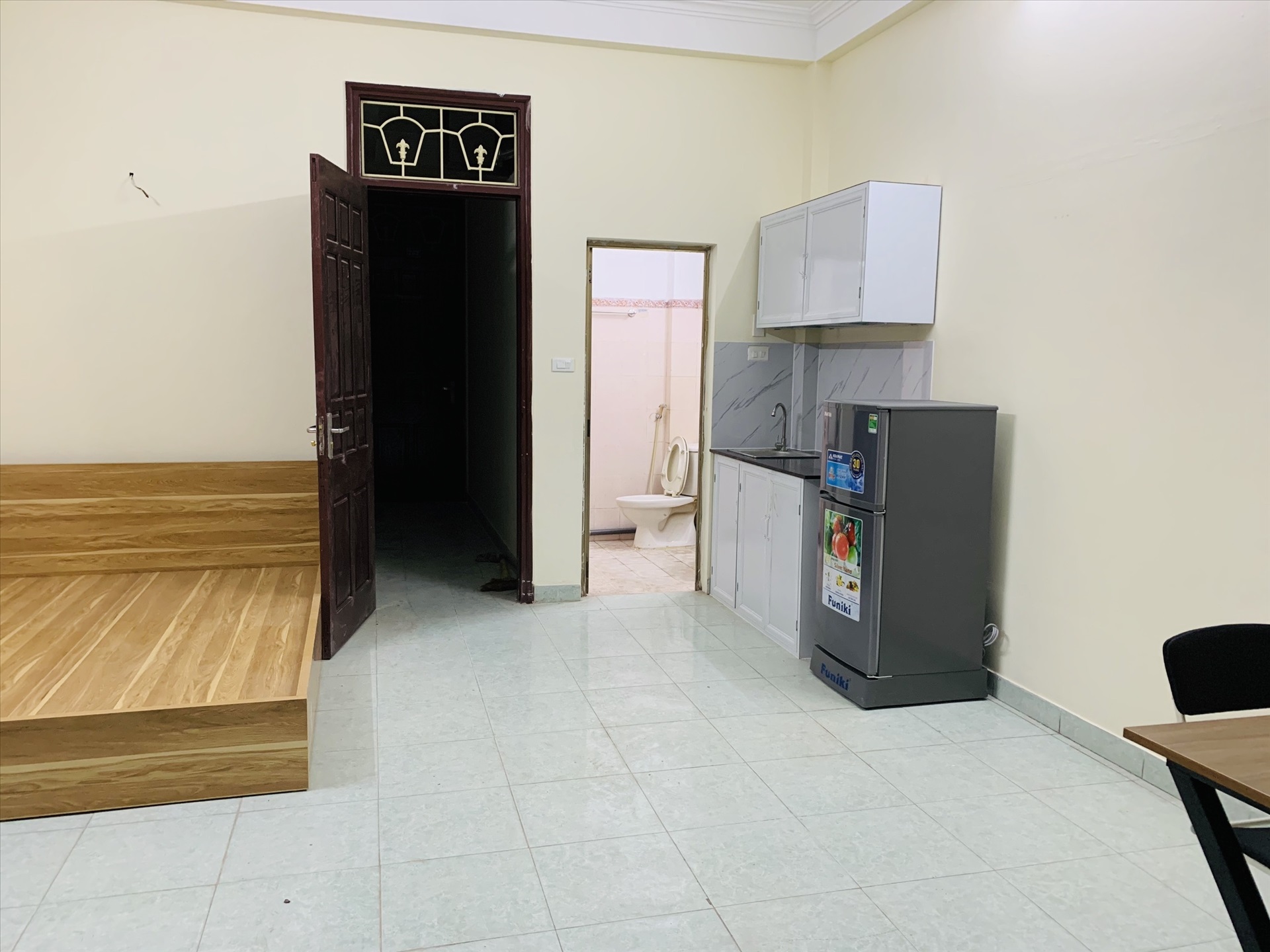 Phòng trọ Studio 25m2 tại AT Home Trần Duy Hưng - Cầu Giấy - Phòng ngủ